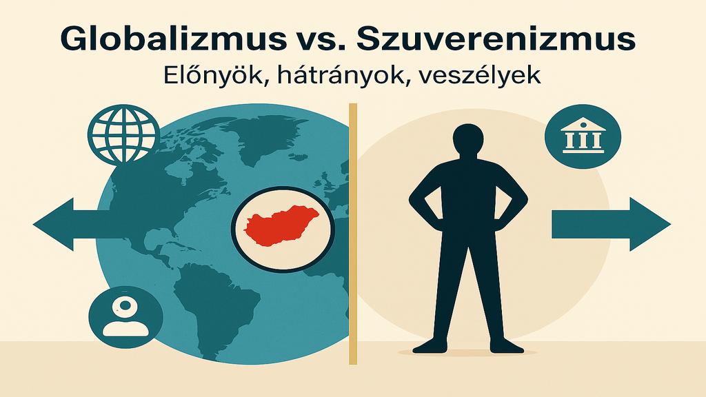 Globalizmus és szuverénizmus vizuális párhuzama